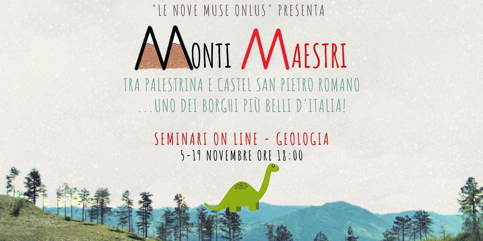 19 Novembre 2020 #MONTIMAESTRI – Webinar “Geologia dei Monti Prenestini”