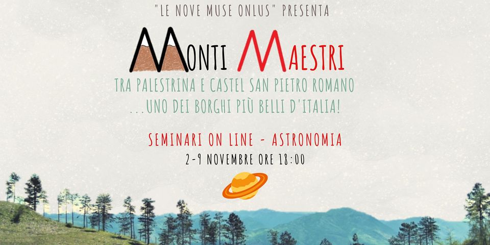 MONTIMAESTRI - Webinar “La vita nello Spazio”